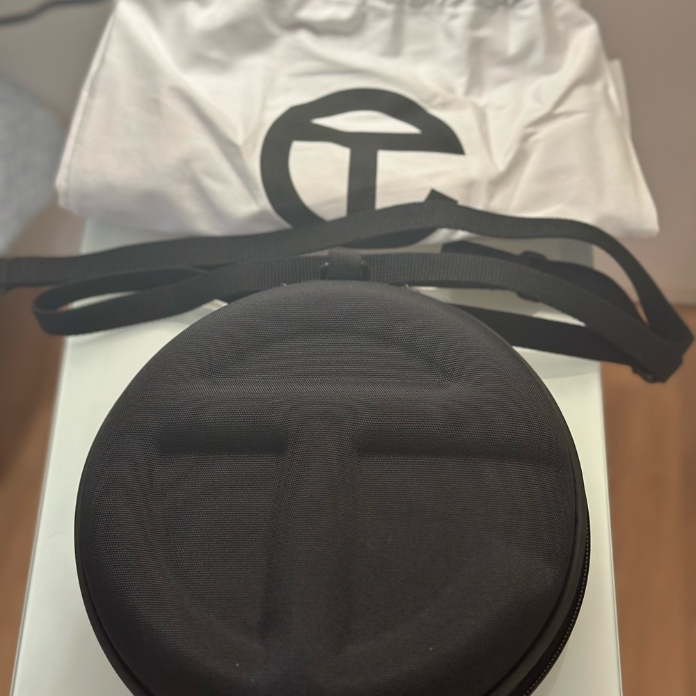 Telfar Black Circle Travel Bag New with Tags multiple compartments